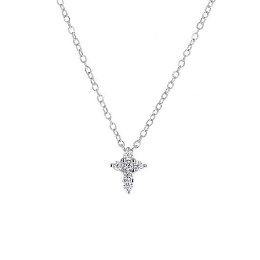 Helena and Harry Cross on Sterling Silver Chain Necklace